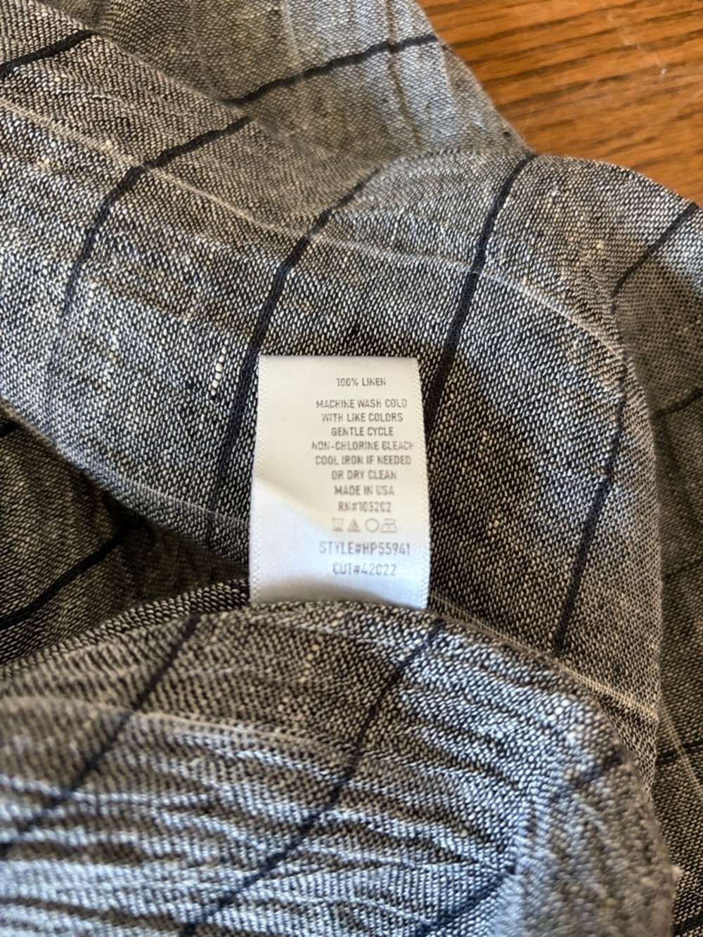 Chalet Et Ceci Gray and Black Checked Light Jacket Size 2X - Picture 7 of 9